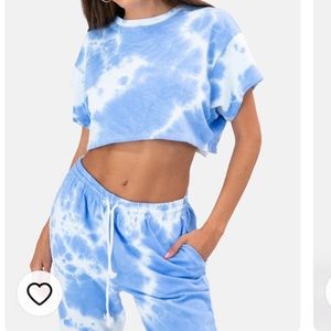 Adika tye dye crop top